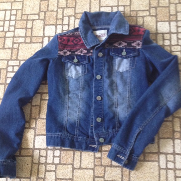Denim Aztec Jacket