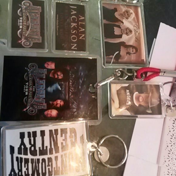 Concert tour key chains