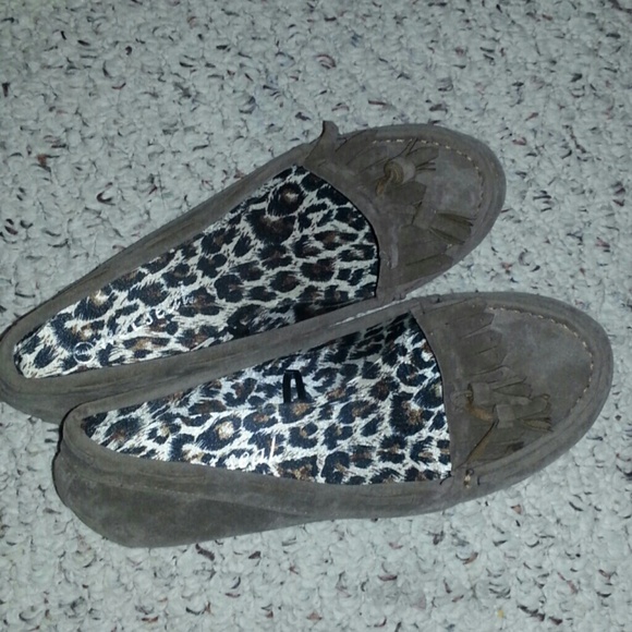 Wet seal moccassins