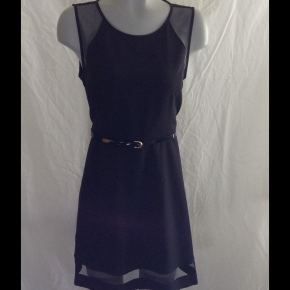 NWT Black Fit and Flare Dress
