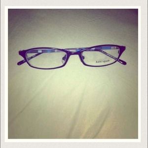 Kate Spade glasses. Not prescription.