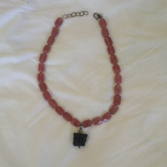 Boho Chic Butterfly Necklace 18"
