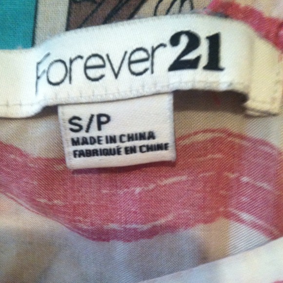 Pink and white striped tank. - Picture 2 of 2