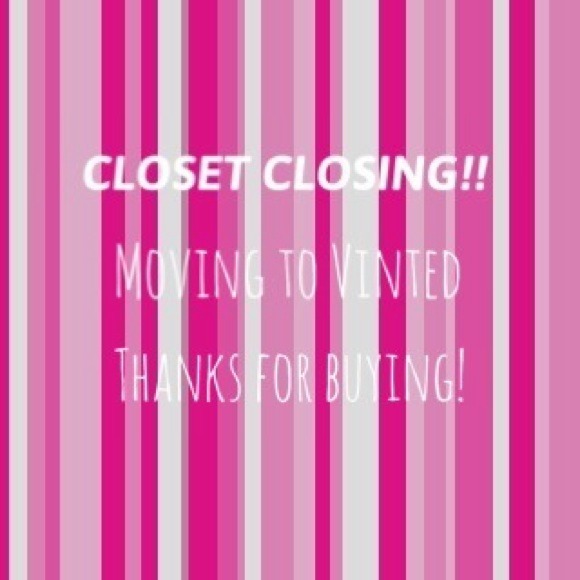Closet closing soon!