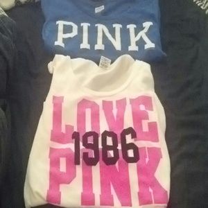 Victoria's Secret PINK! bundle lounge tops