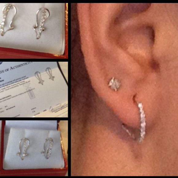 💎14k WG with Real Diamonds!💎SOLD - Picture 2 of 4