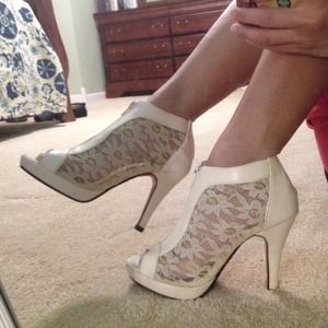 Ivory shoes