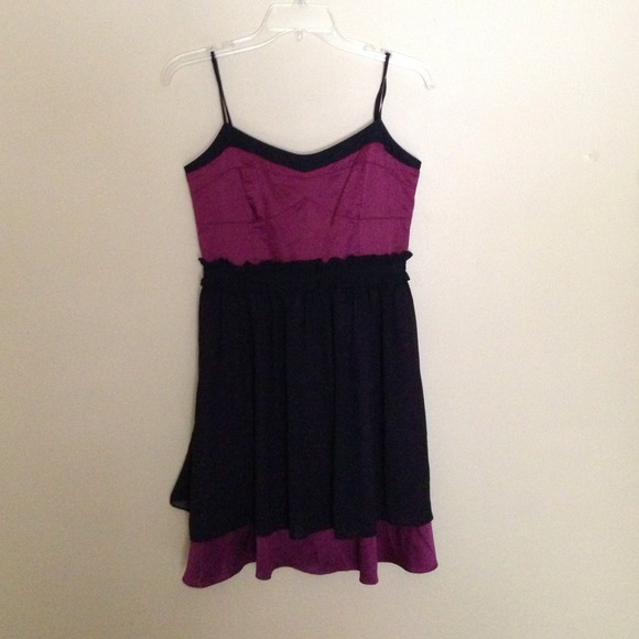 BCBG maroon wine red dress