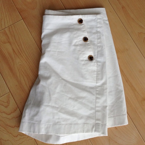 Jcrew white sailor shorts