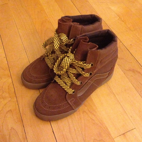 Vans high wedge
