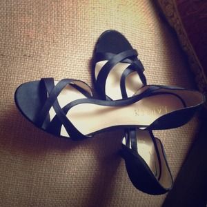 Ralph Lauren black heels