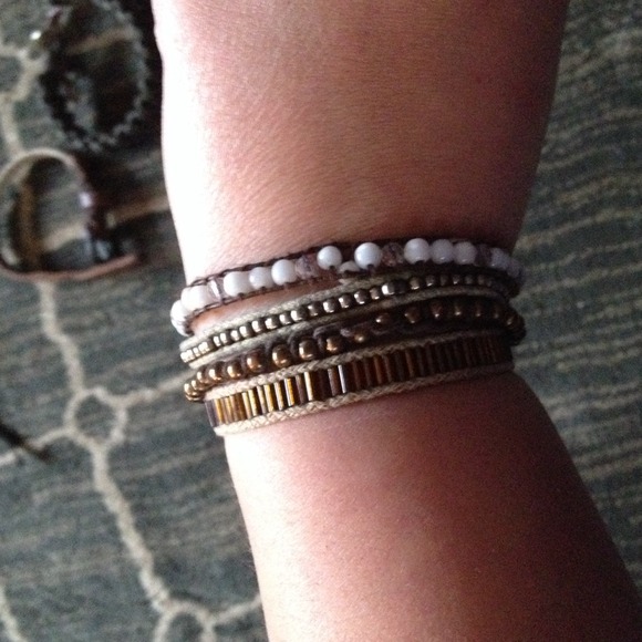 Set of four bracelets