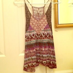 Tribal Print Tank From Urban Outfitters