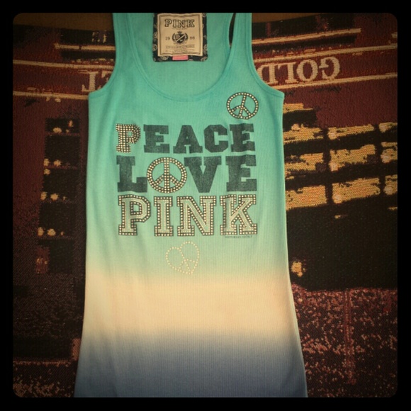 Bling Victoria Secret tank top used once!