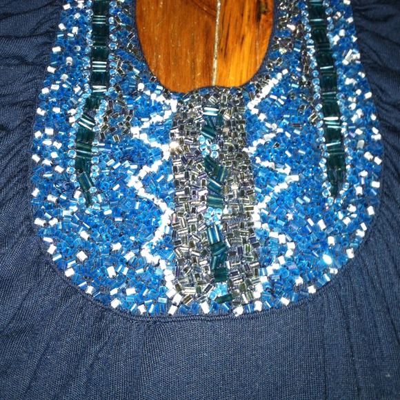 💕Vintage Guess | Beaded Halter Top