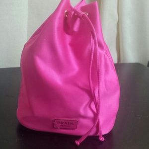 Prada makeup bag