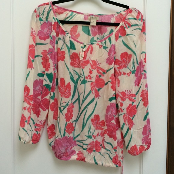 Lucky Brand floral shirt