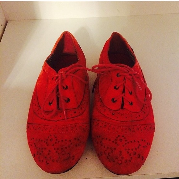 Red Oxfords