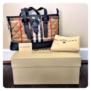 Burberry Prosurm Quilted Tote