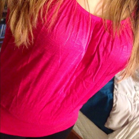 Bright Pink top