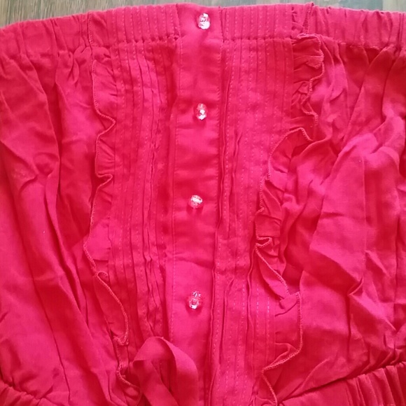 Red romper - Picture 2 of 4