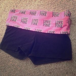 VS Pink Yoga Shorts