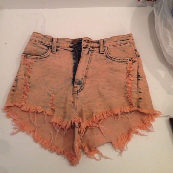 High waisted shorts