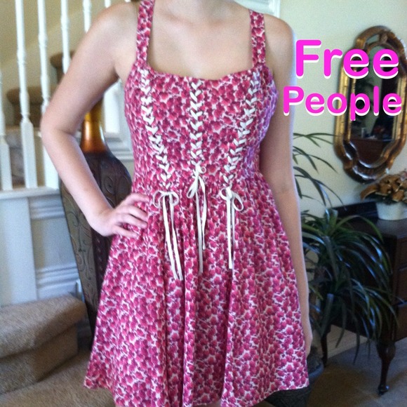 Free People Dresses & Skirts - 🎉HOST PICK🎉 Free People lace up dress