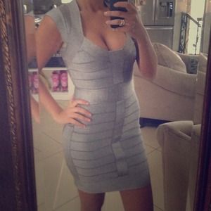 French connection bandage dress
