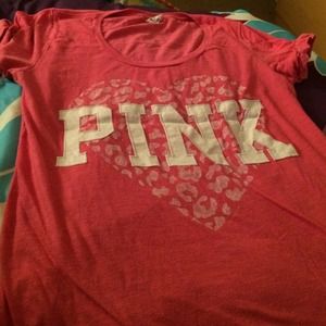 VS Pink tee.