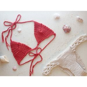 Tan melons bikini top