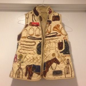 Ralph Lauren reversible equestrian vest