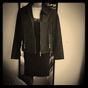 Bundle 4 Norma black jacket sketchers & romper