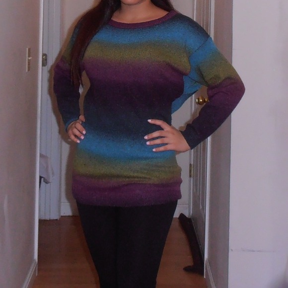 Gradient H&M Oversized Sweater - Picture 1 of 2