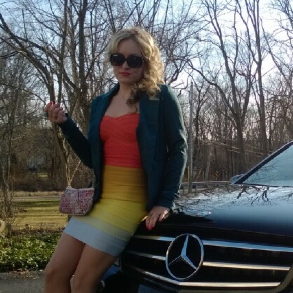 Bandage ombré dress - Picture 3 of 3