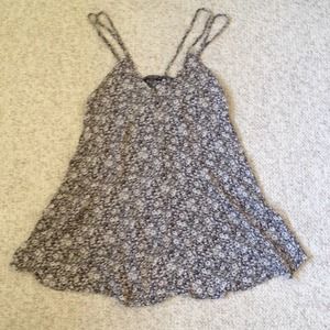 Brandy melville floral double strap dress