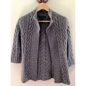 Banana Republic Grey Cardigan