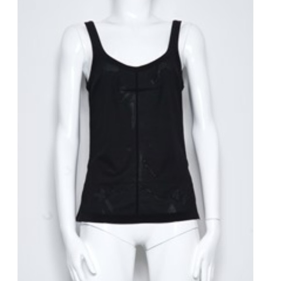 Balenciaga SS11 Black Capsule Silk Tank Top sz. 40
