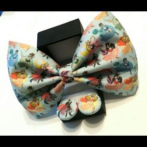 Sailor Moon Hair Bow w/ Matching Earrings