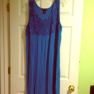 🚫SOLD🚫Super cute blue Cotten dress