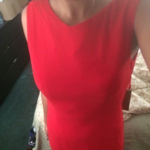 Red long prom dress 💃