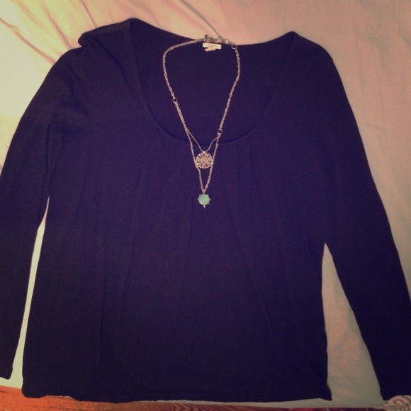 ⚡️️price reduced⚡️JCREW black long sleeved shirt