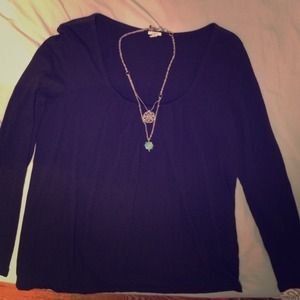 ⚡️️price reduced⚡️JCREW black long sleeved shirt