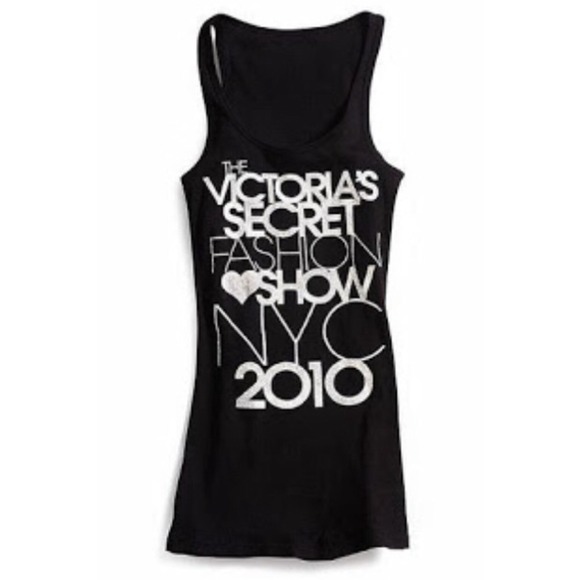 RARE Victoria's Secret NYC Fashion Show 2010 Tank