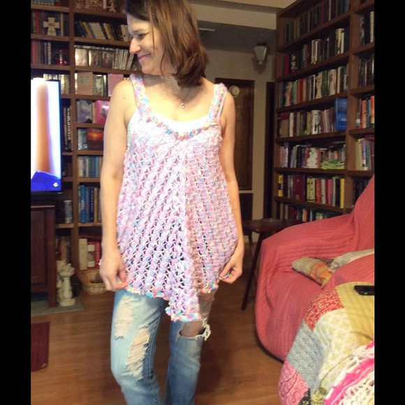 NEW! HANDMADE CROCHETED TANK COVER
