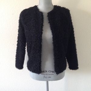 h and m fluffy cardigan