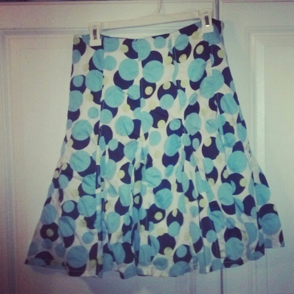 Cute fit and flare polka dotted skirt from Cato