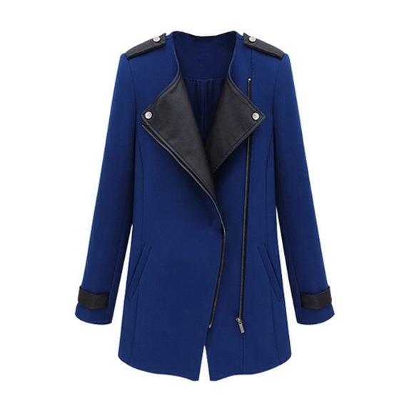 ‼️SOLD‼️Zara Inspired Faux Leather Spring Jacket - Picture 1 of 3