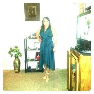 🌟sold🌟 Blue/Teal Convertible Maxi