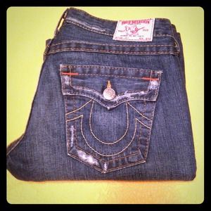 True religion flared jeans. Size 28.